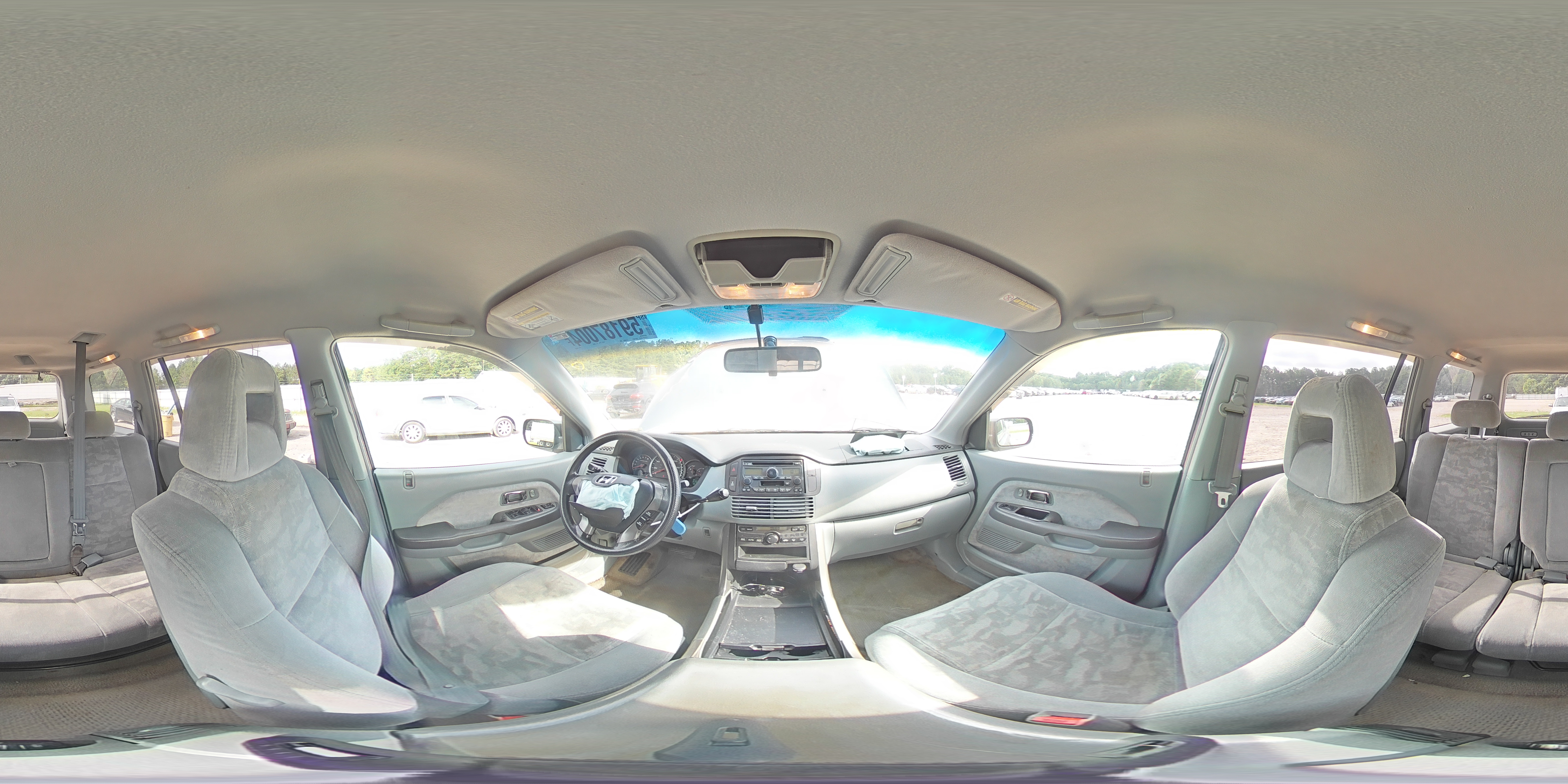 2004 Honda Pilot Ex VIN: 5FNYF18424B008882 Lot: 59187004