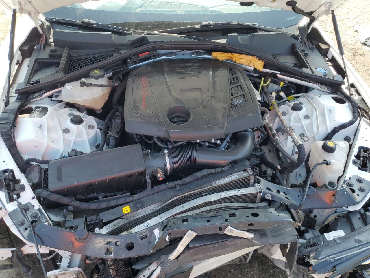 2018 Alfa Romeo Giulia Ti Q4 VIN: ZARFAEEN3J7577628 Lot: 65081434