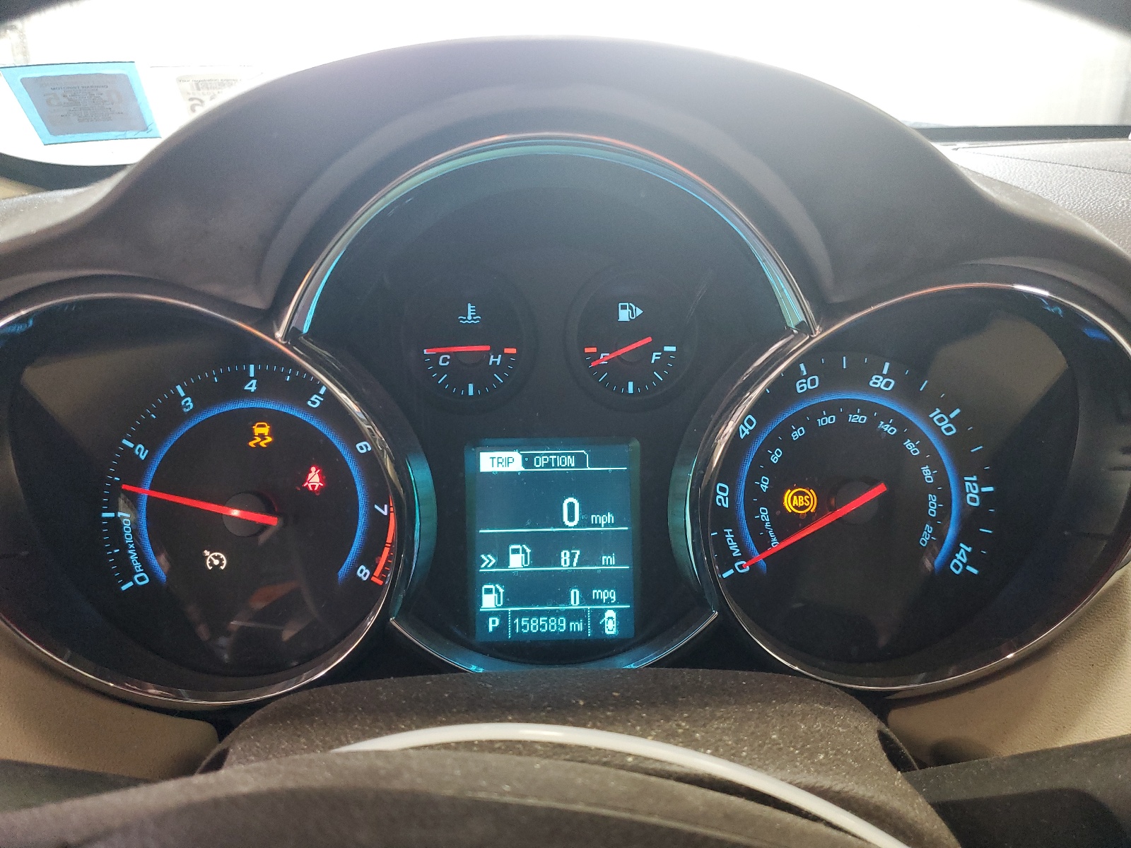 1G1PE5SB5E7397482 2014 Chevrolet Cruze Lt