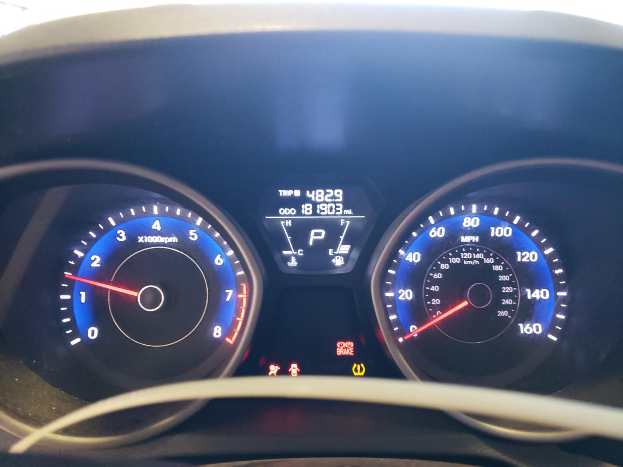 2013 Hyundai Elantra Gls VIN: KMHDH4AE1DU652518 Lot: 63535854