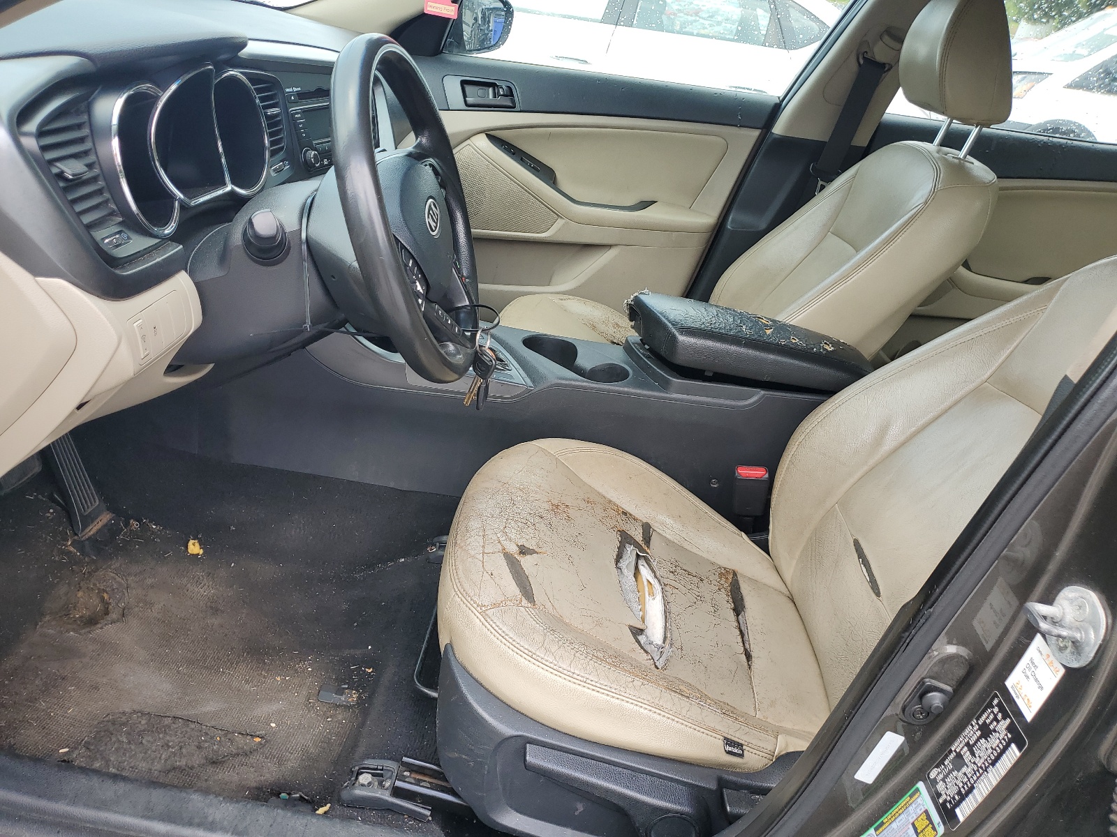 2012 Kia Optima Lx vin: 5XXGM4A7XCG039574