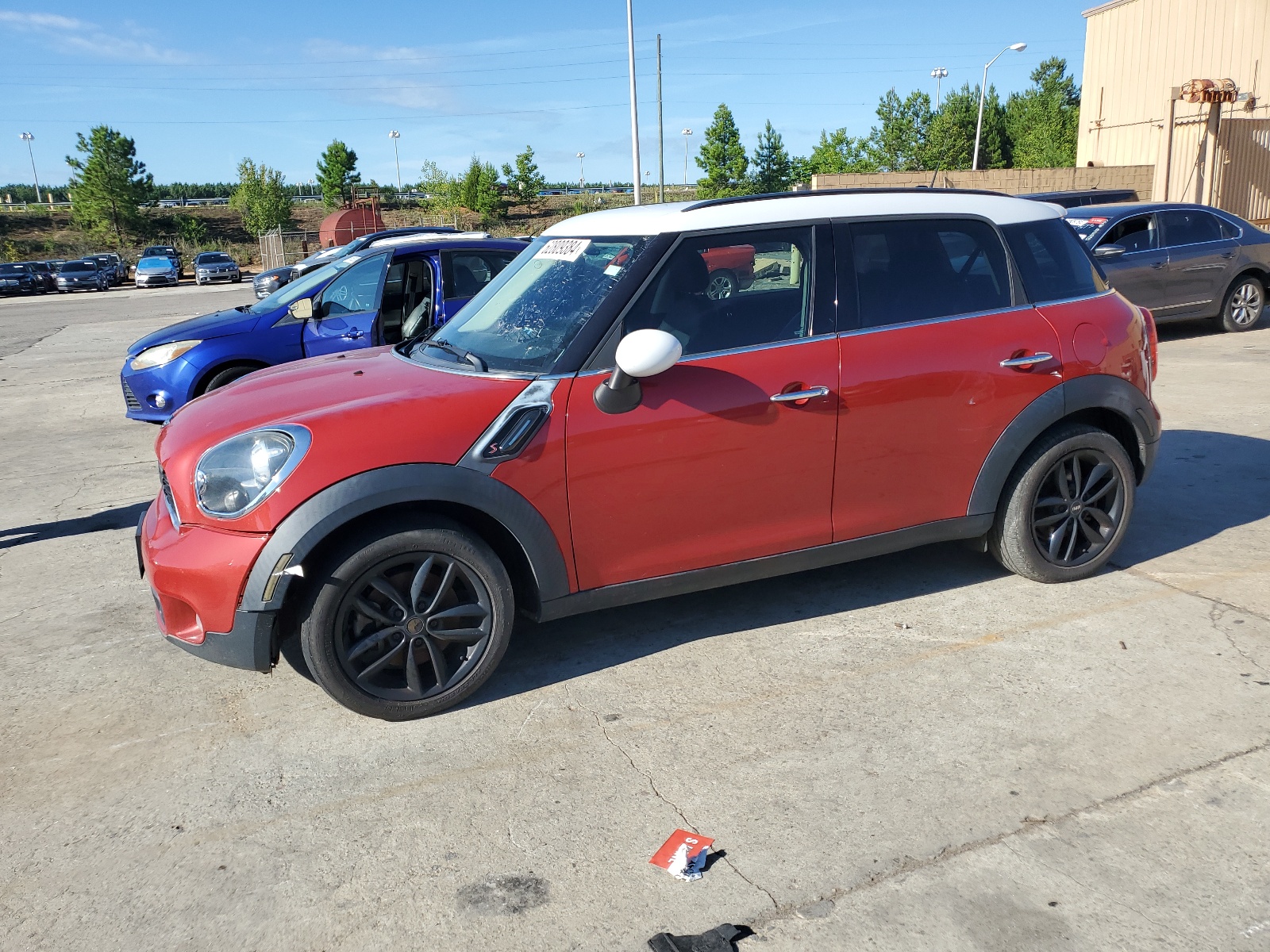 2013 Mini Cooper S Countryman vin: WMWZC3C59DWP20405