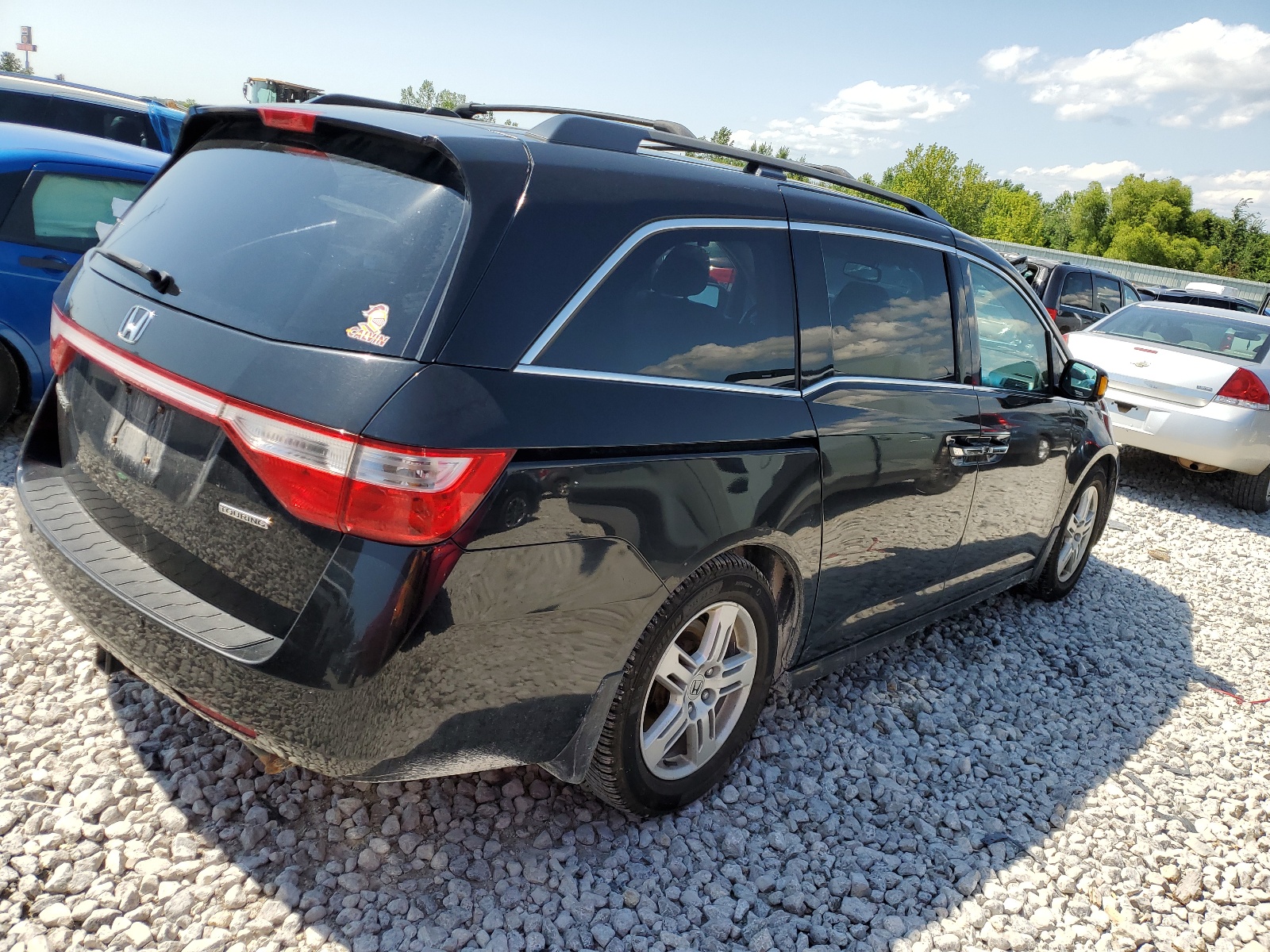 5FNRL5H90BB084761 2011 Honda Odyssey Touring