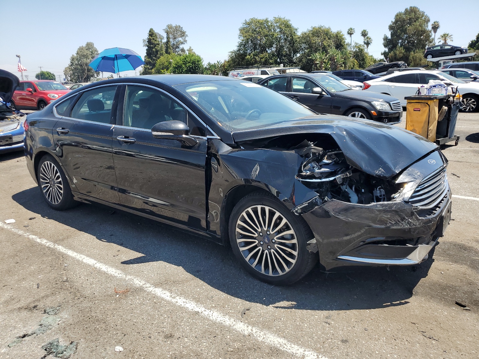 2018 Ford Fusion Se vin: 3FA6P0H94JR177098