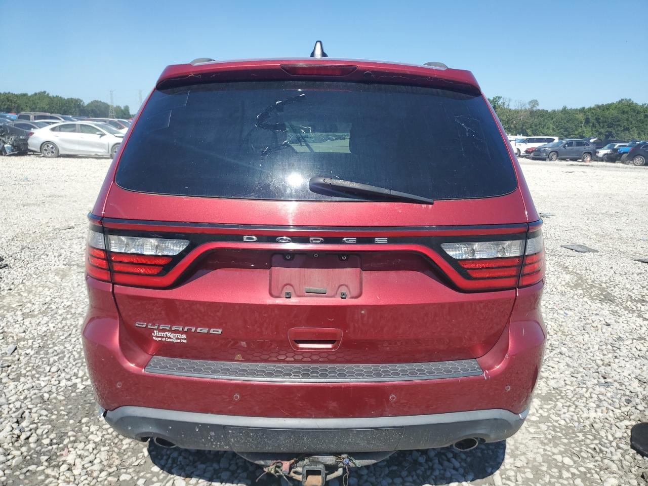 2014 Dodge Durango Sxt VIN: 1C4RDHAG1EC597655 Lot: 62355434