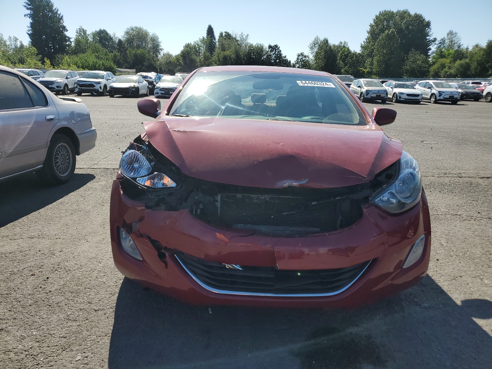 2013 Hyundai Elantra Gls vin: KMHDH4AE7DU518726