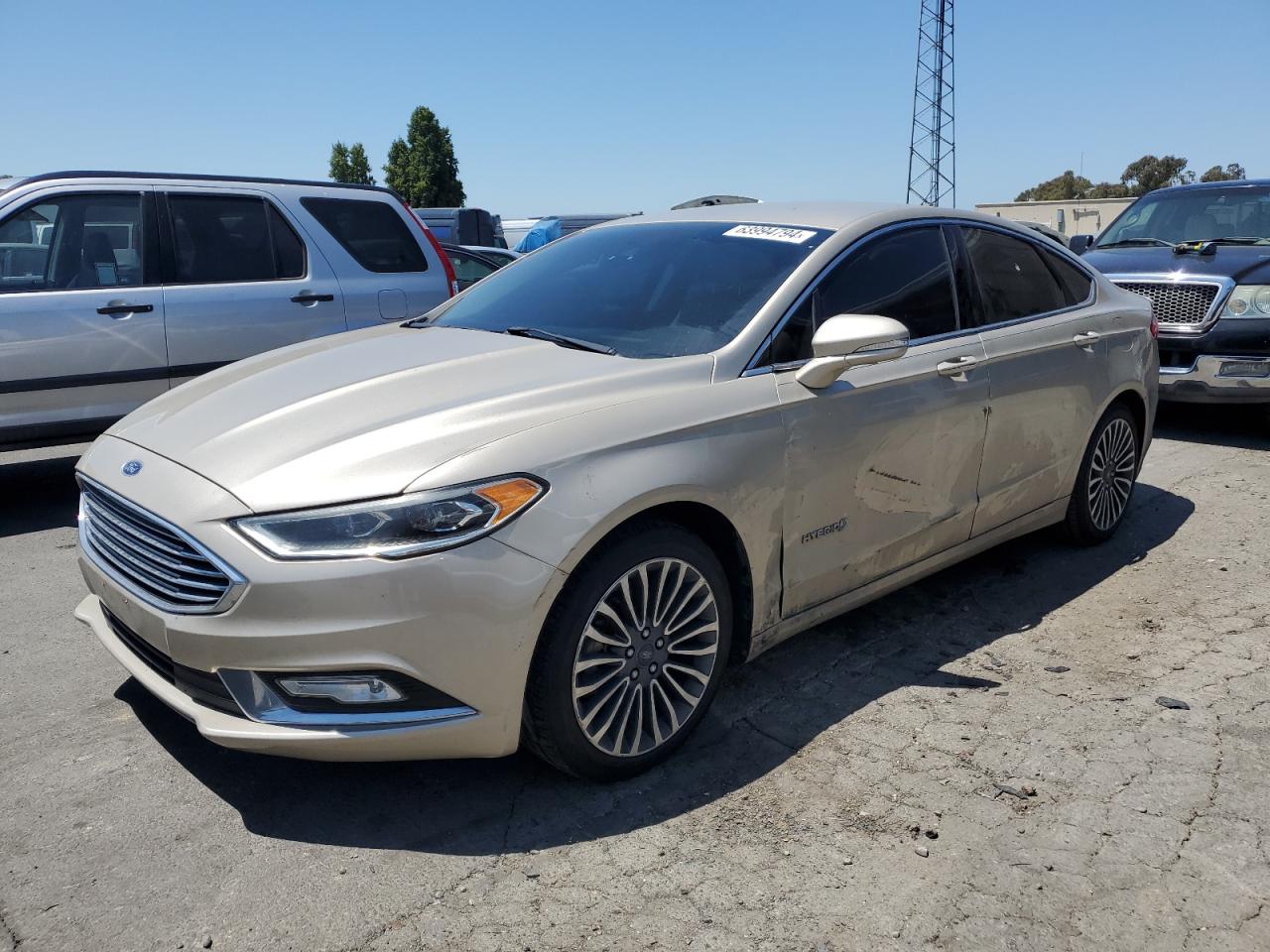 3FA6P0RU7HR128524 2017 FORD FUSION - Image 1