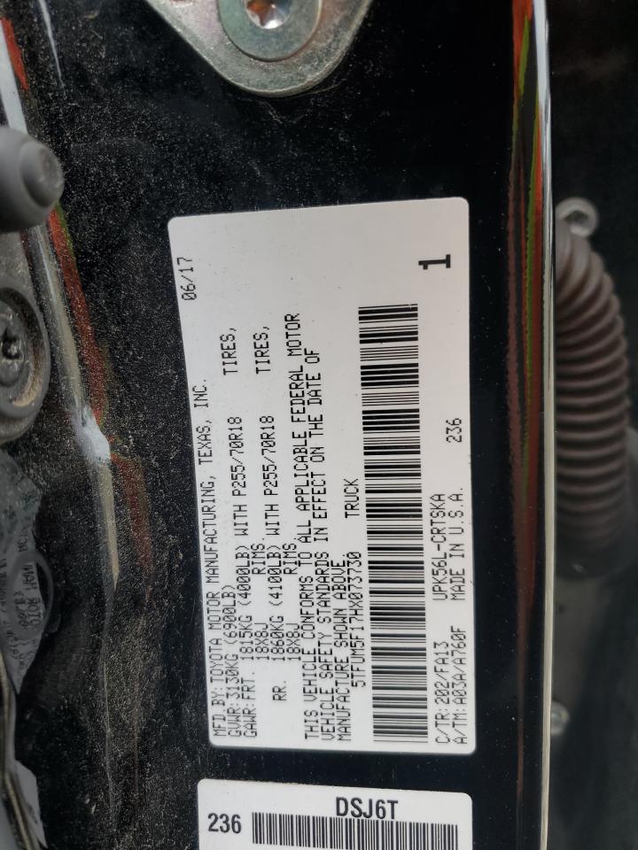 5TFUM5F17HX073730 2017 Toyota Tundra Double Cab Sr/Sr5