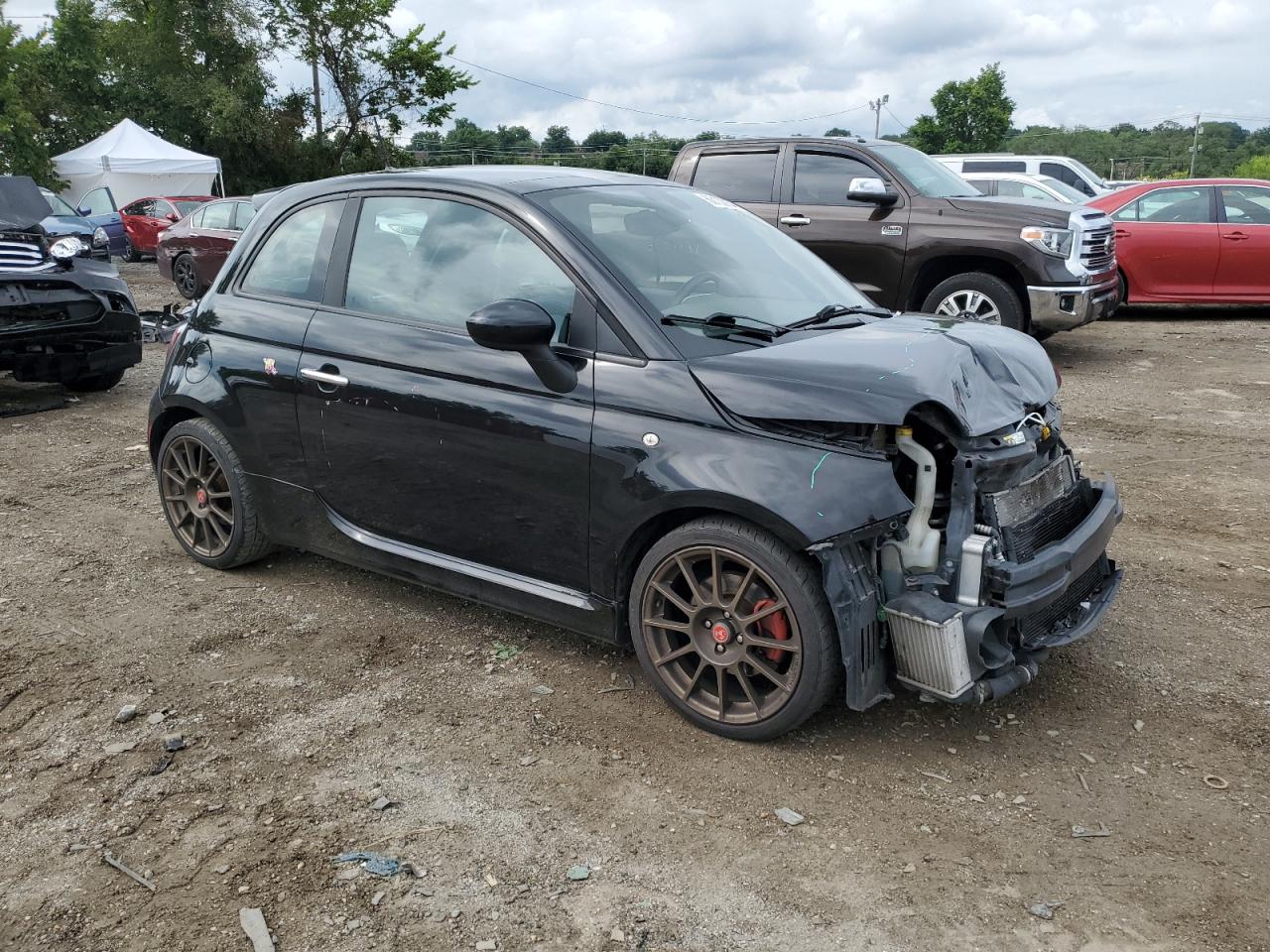 2017 Fiat 500 Abarth VIN: 3C3CFFFH8HT621291 Lot: 63133054