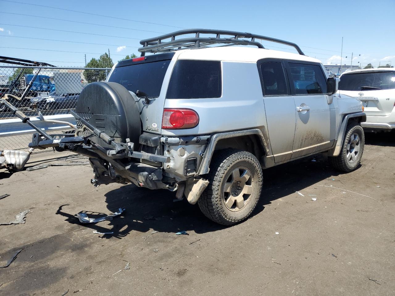 2008 Toyota Fj Cruiser VIN: JTEBU11F48K035724 Lot: 61435354