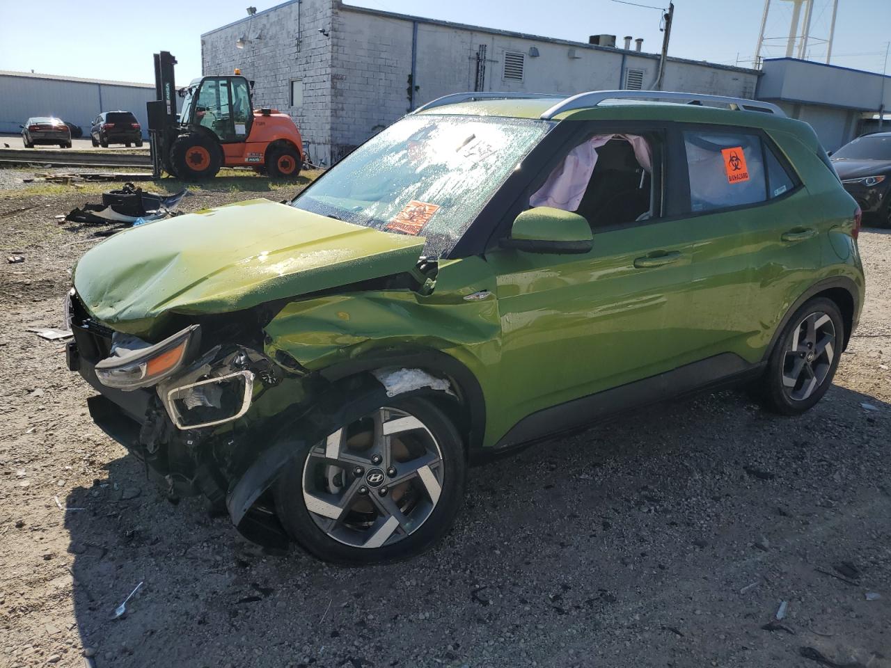 2022 Hyundai Venue Sel VIN: KMHRC8A32NU178106 Lot: 62028504