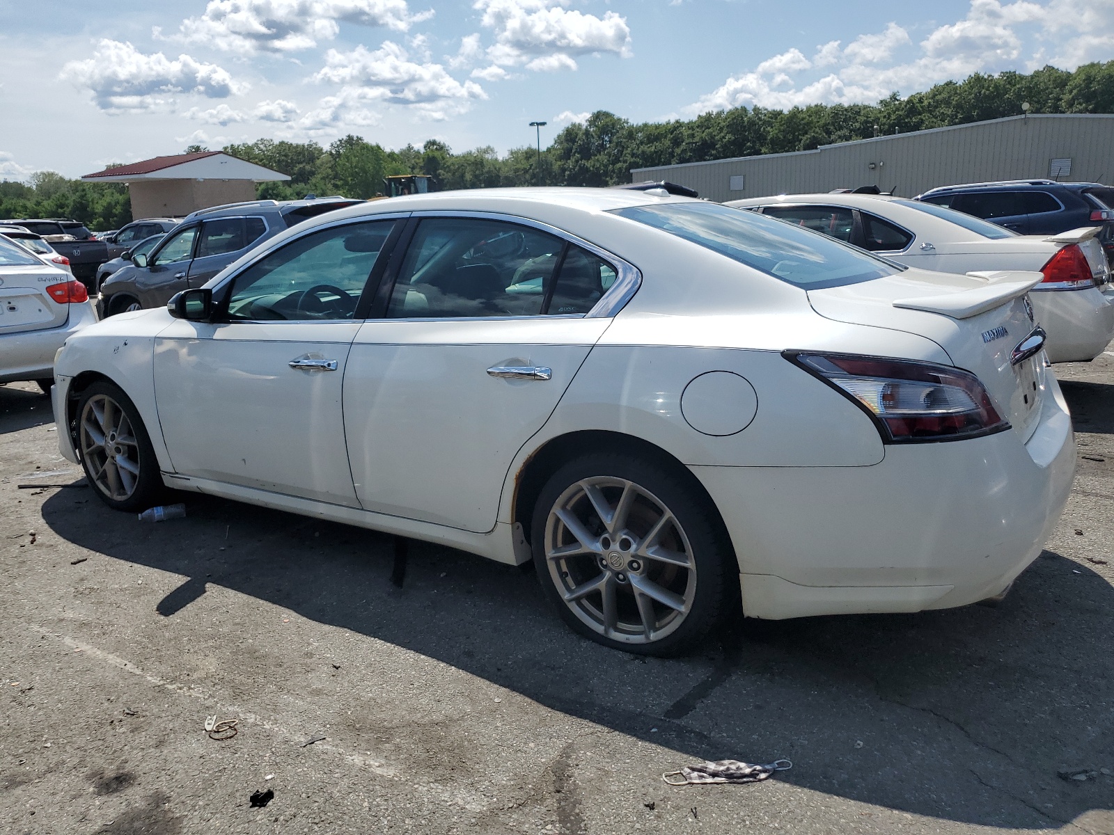 2012 Nissan Maxima S vin: 1N4AA5APXCC816071