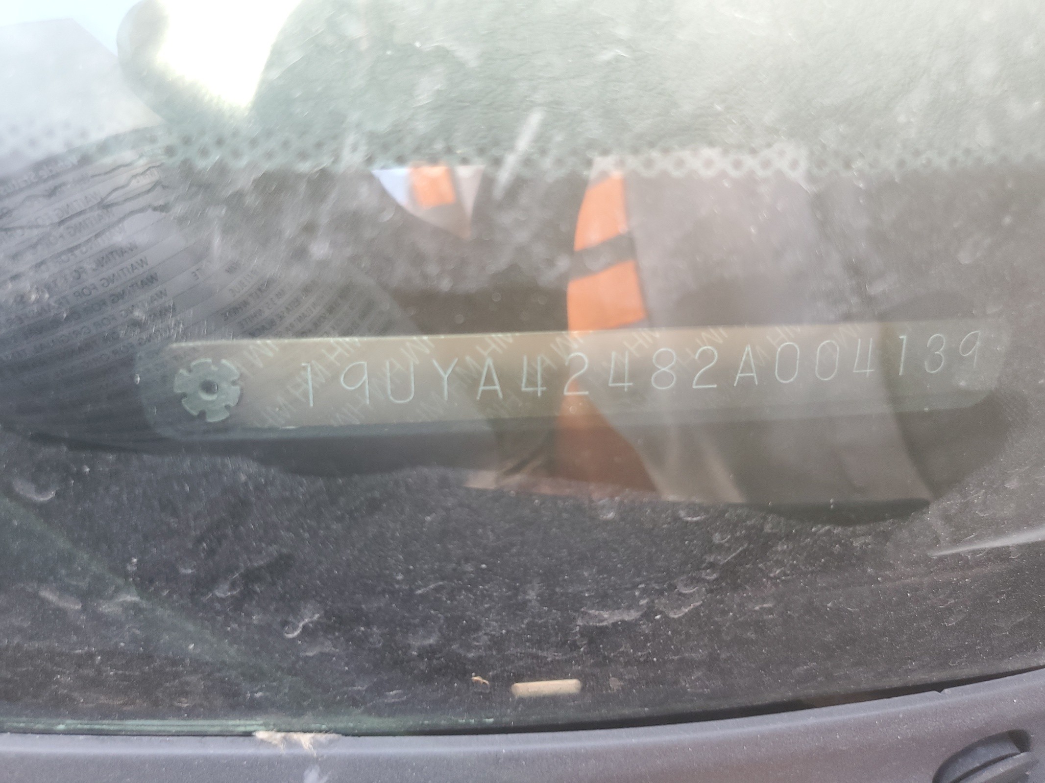 19UYA42482A004139 2002 Acura 3.2Cl