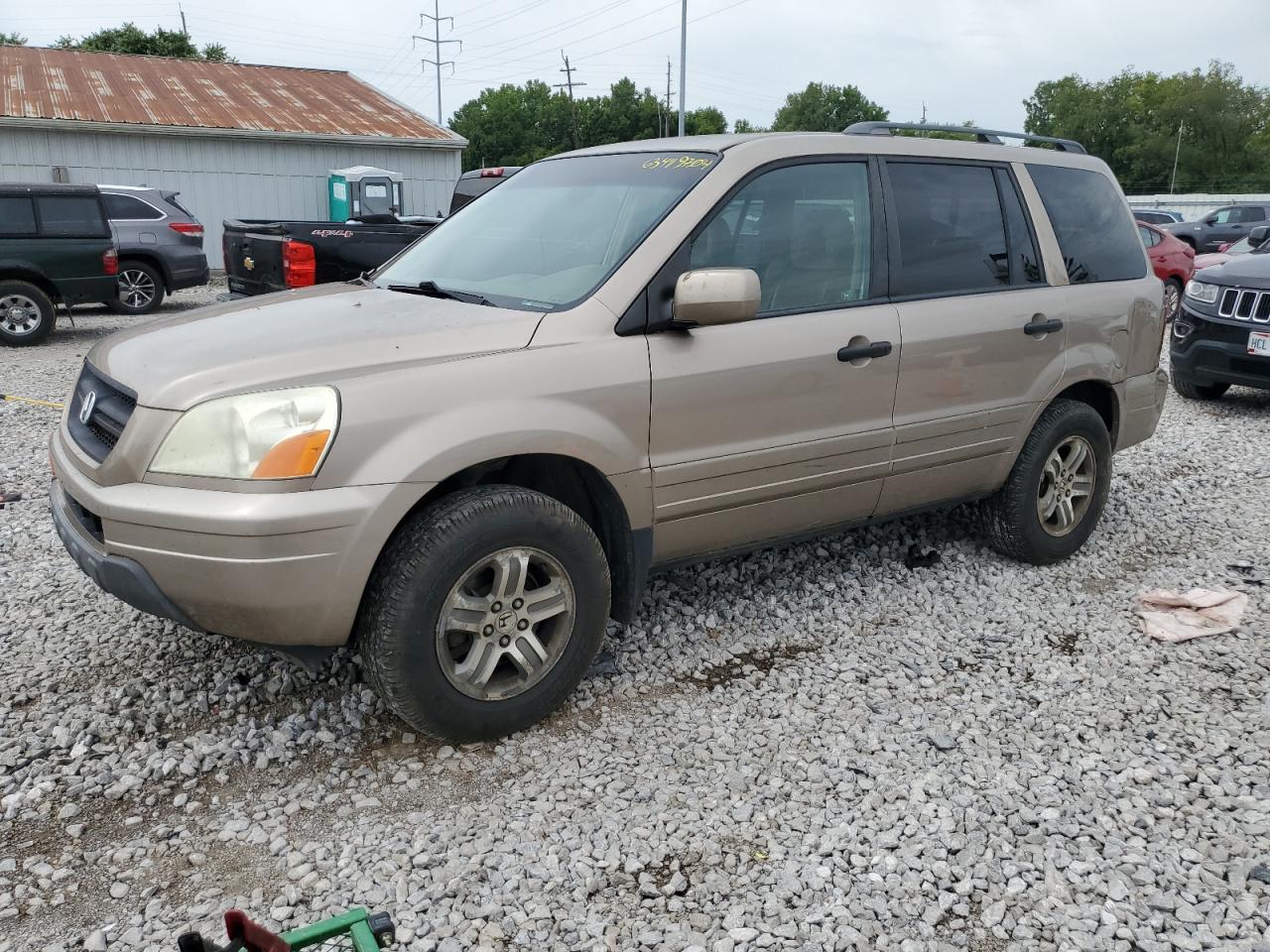 2HKYF18654H599728 2004 Honda Pilot Exl