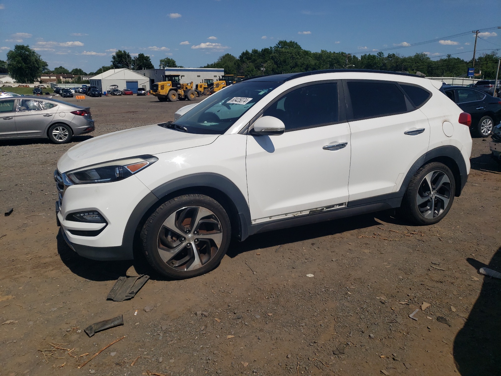 2016 Hyundai Tucson Limited vin: KM8J33A28GU027815