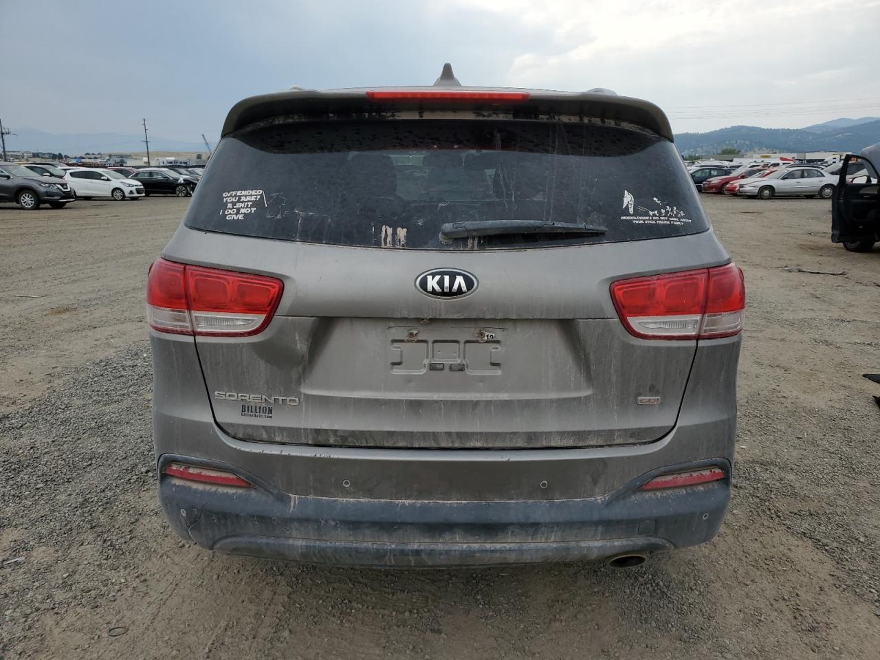 2016 Kia Sorento Lx VIN: 5XYPG4A35GG144917 Lot: 63539504