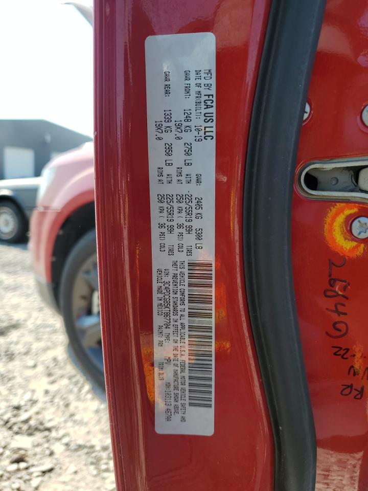 2019 Dodge Journey Crossroad VIN: 3C4PDCGB5KT867704 Lot: 62192144