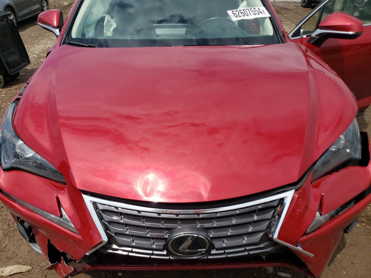 2021 Lexus Nx 300 Base VIN: JTJDARDZXM5019804 Lot: 62607554