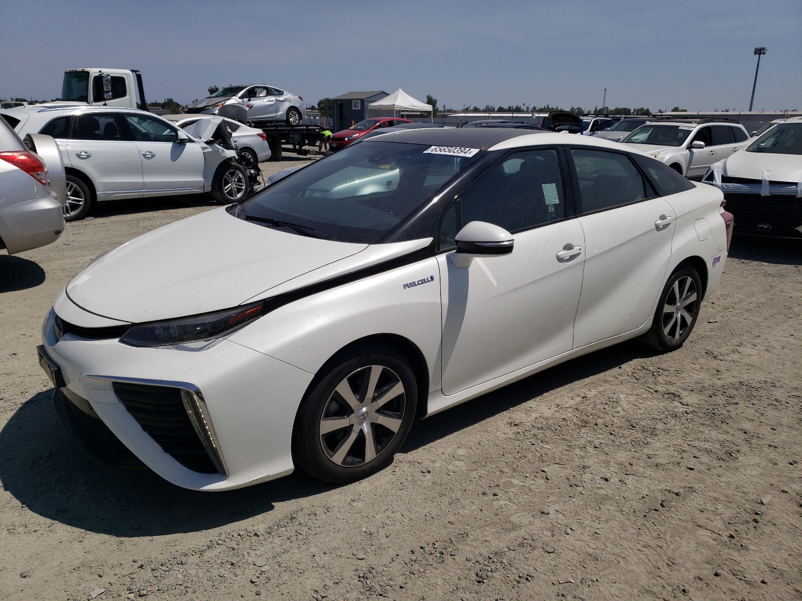 2019 Toyota Mirai vin: JTDBVRBD4KA005603