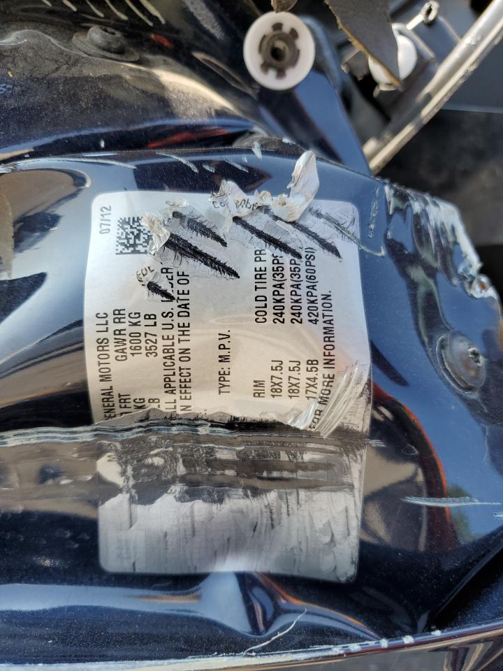 2012 GMC Acadia Sle VIN: 1GKKRNED6CJ370590 Lot: 64042944