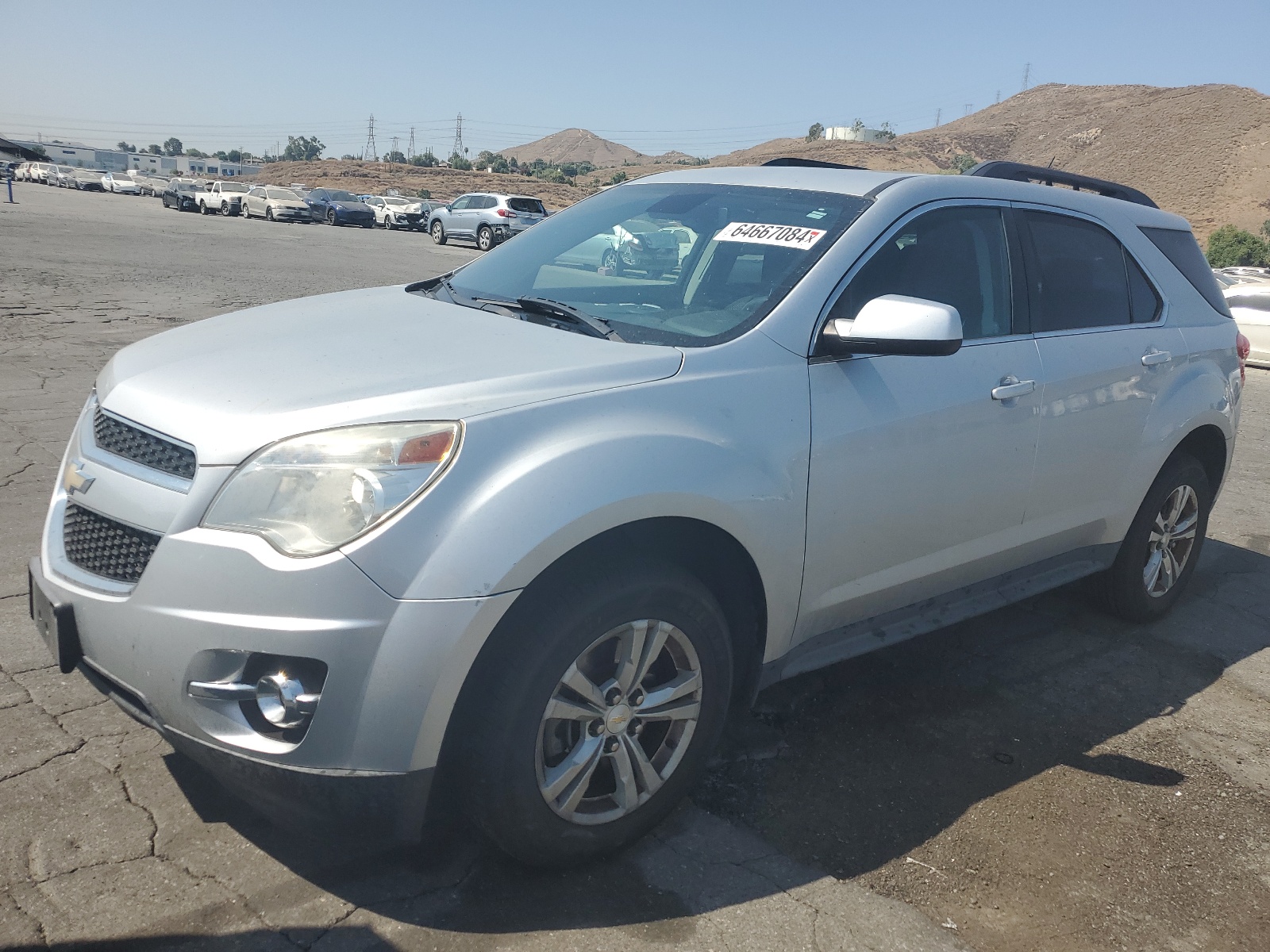 2013 Chevrolet Equinox Lt vin: 2GNALPEK9D6267575