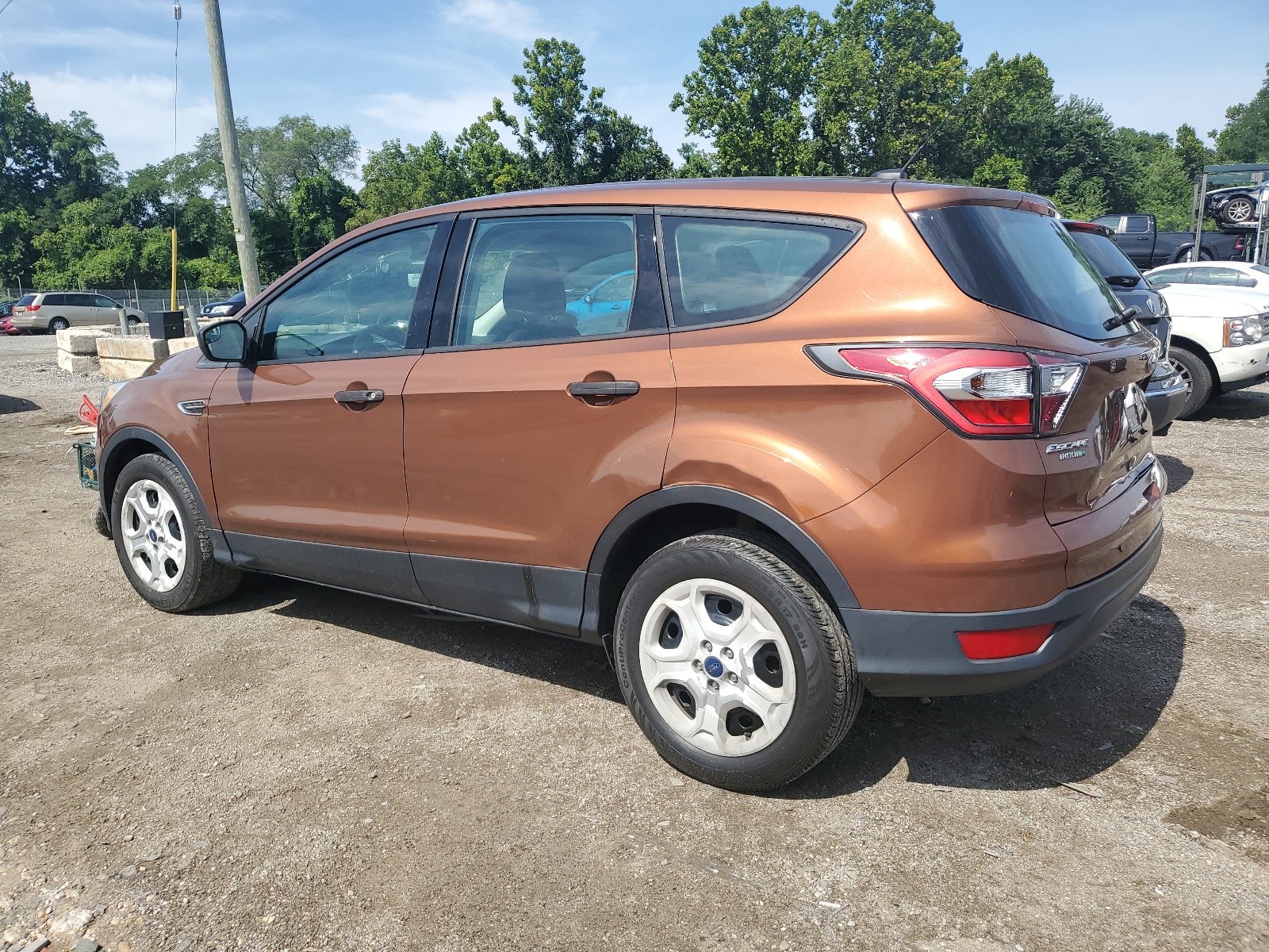 2017 Ford Escape S vin: 1FMCU0F7XHUA76749