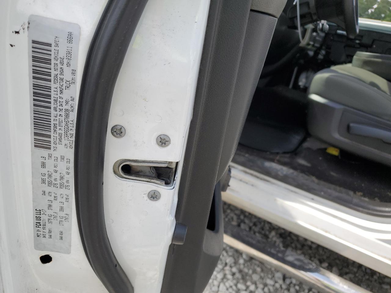 2017 Ram 1500 Slt VIN: 1C6RR6GGXHS708038 Lot: 61883154