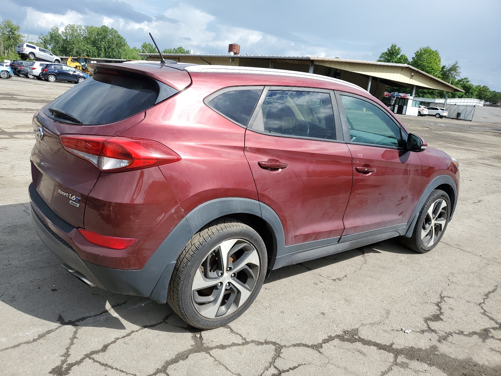 2016 Hyundai Tucson Limited vin: KM8J3CA29GU160440