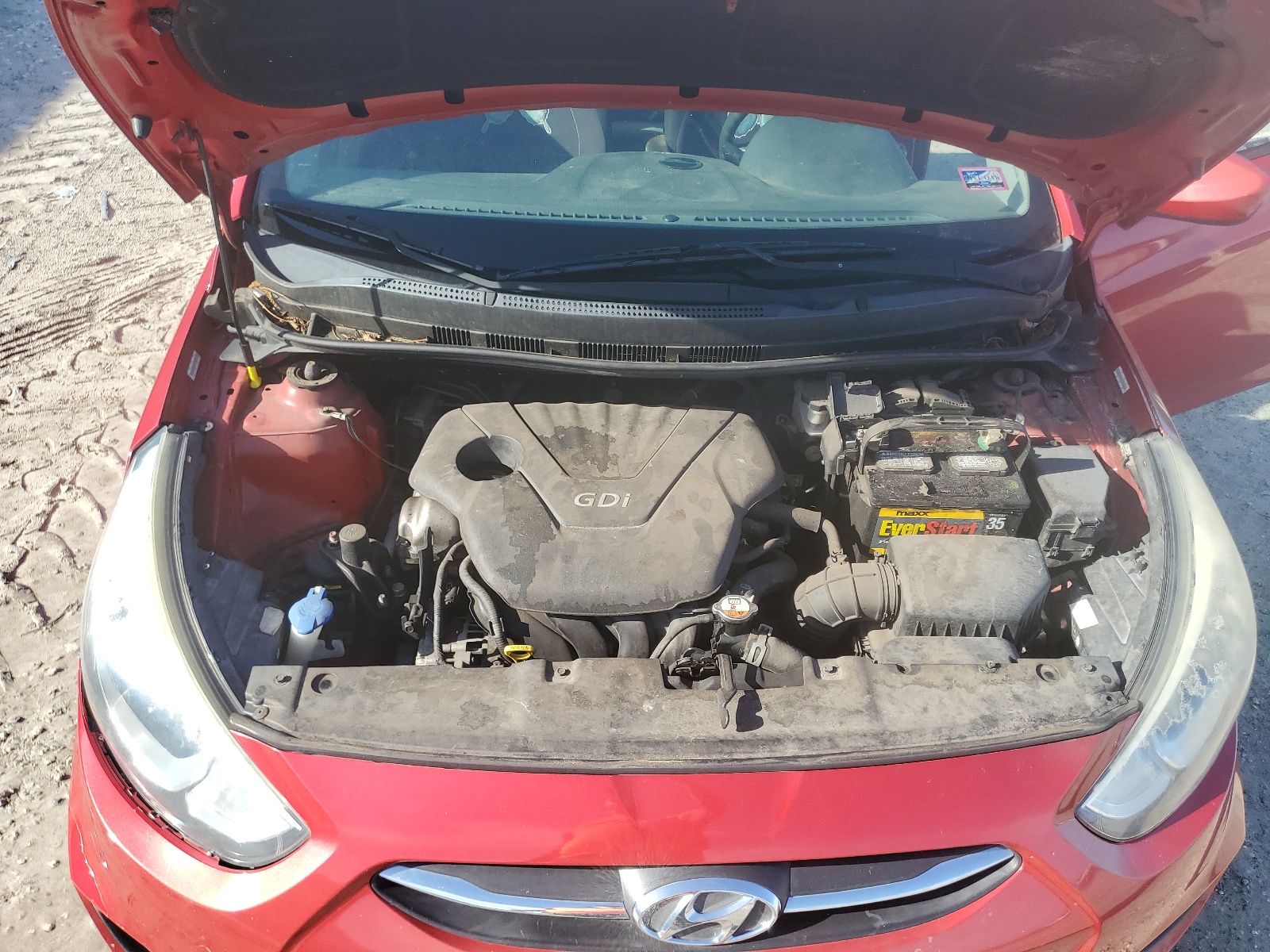 KMHCT5AE1FU207599 2015 Hyundai Accent Gs
