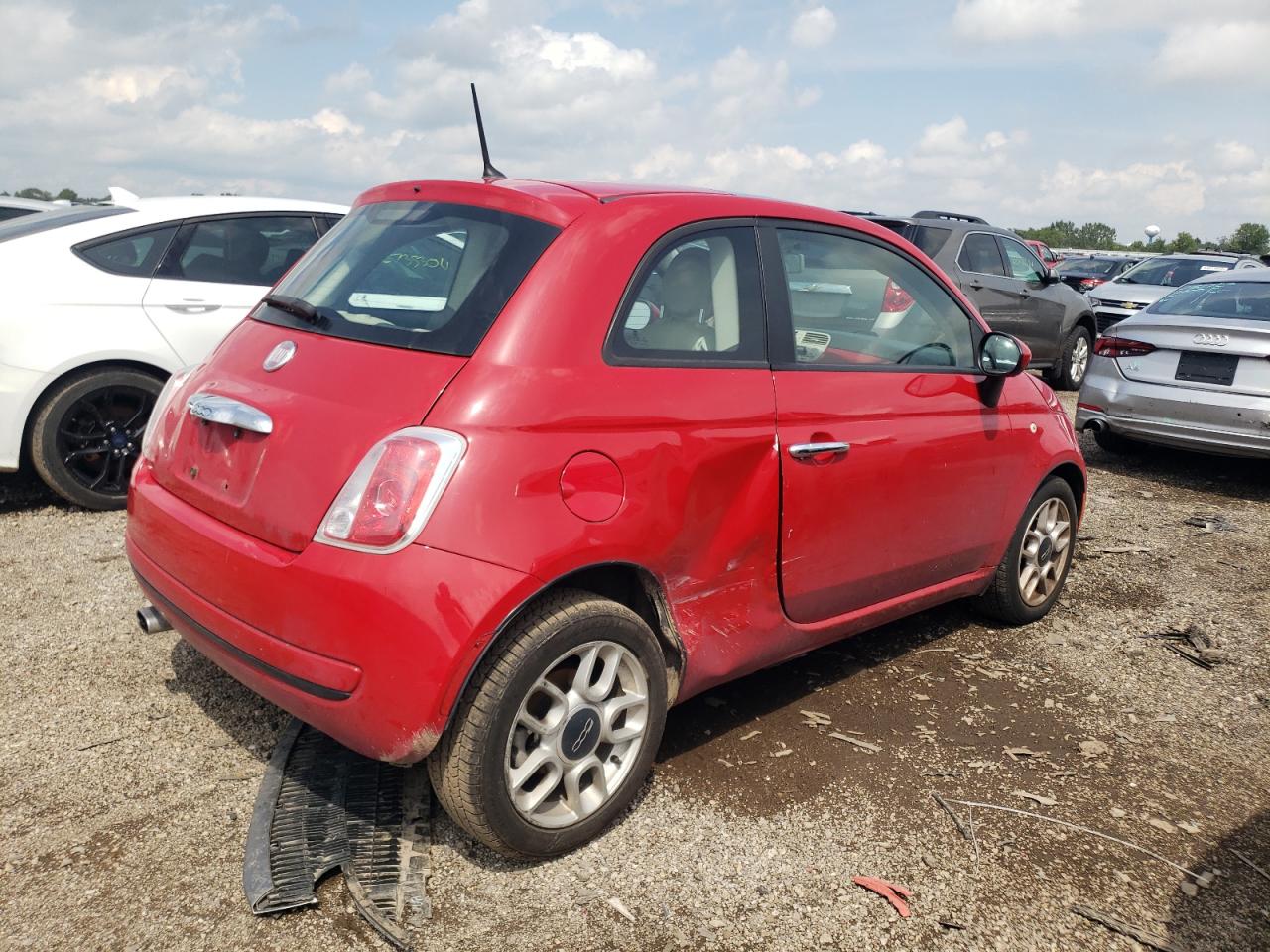 2013 Fiat 500 Pop VIN: 3C3CFFAR2DT531225 Lot: 62808454