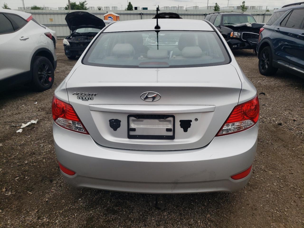 2014 Hyundai Accent Gls VIN: KMHCU4AE9EU765948 Lot: 62359924