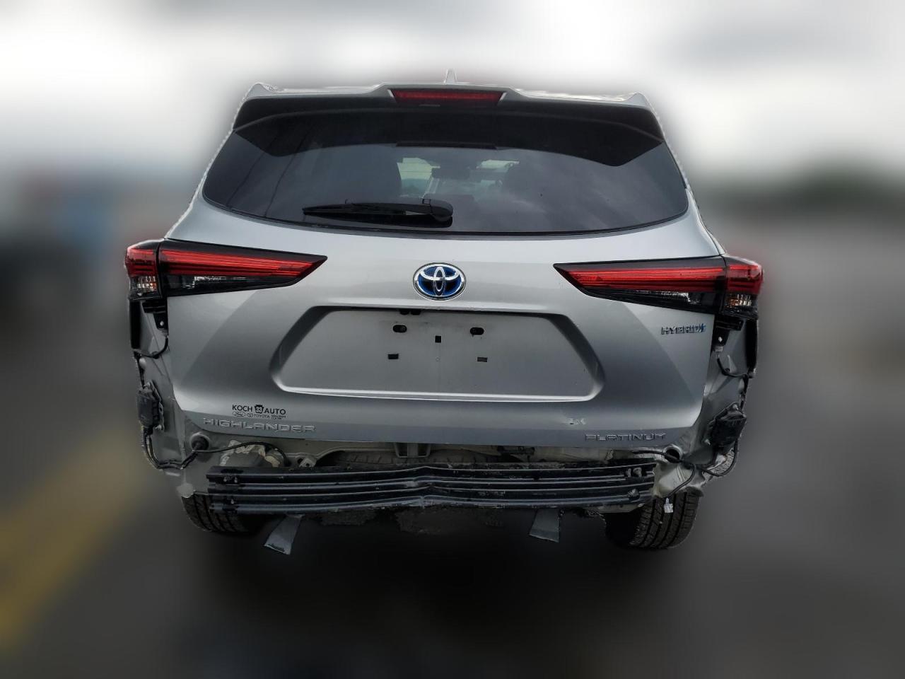2022 Toyota Highlander Hybrid Platinum VIN: 5TDEBRCH5NS078431 Lot: 63900154