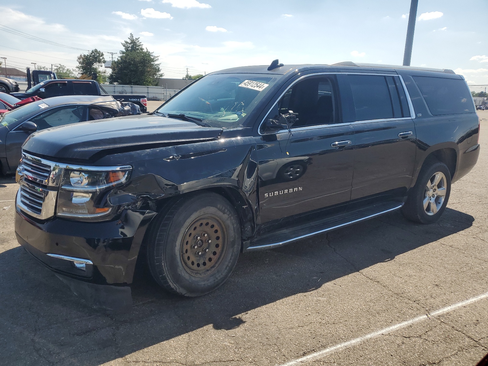 2016 Chevrolet Suburban K1500 Ltz vin: 1GNSKJKC0GR123813