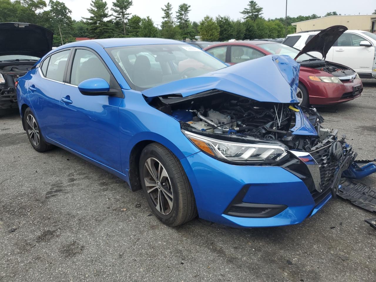 2021 Nissan Sentra Sv VIN: 3N1AB8CV0MY308675 Lot: 63666474