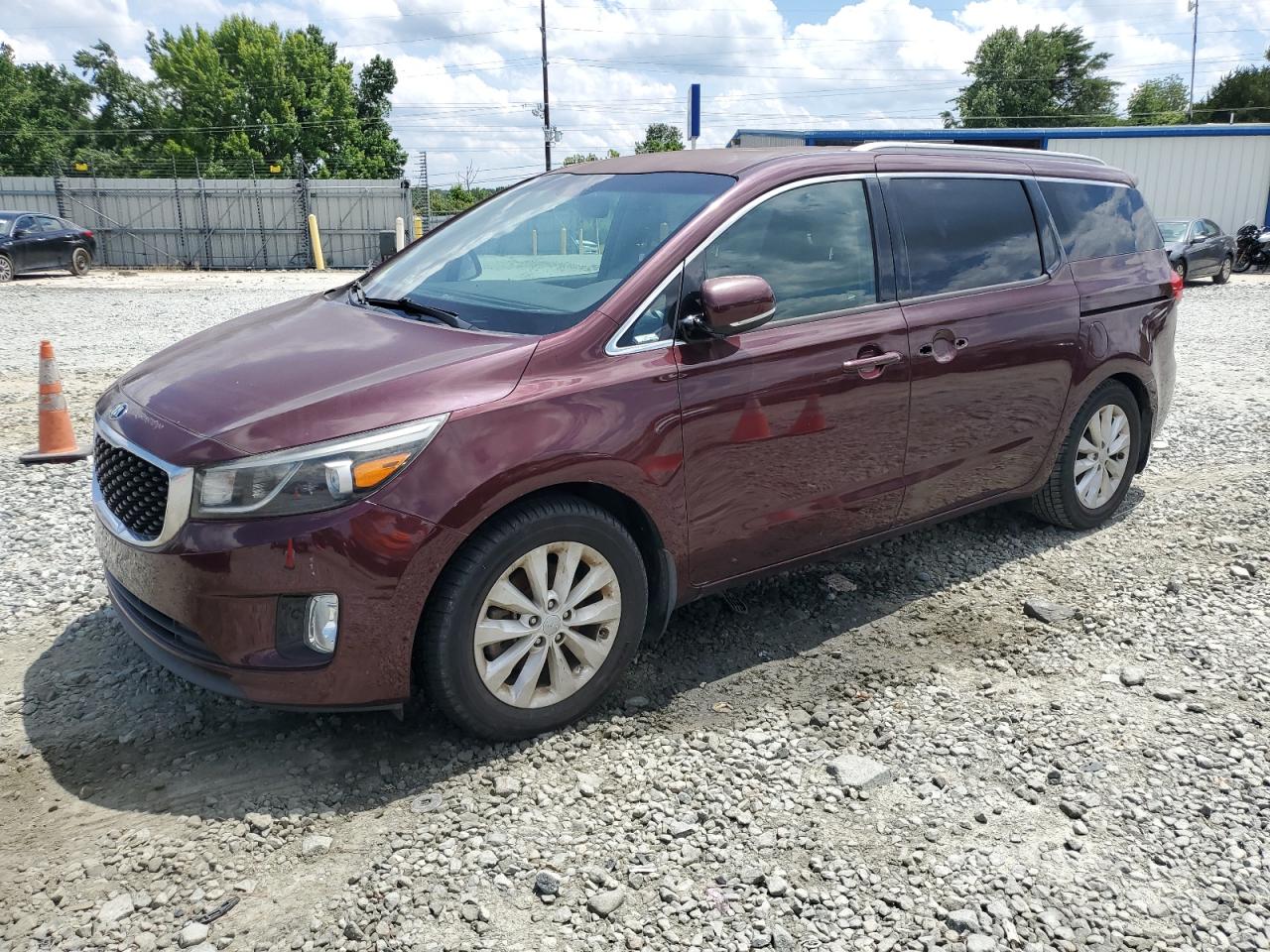 2015 Kia Sedona Ex VIN: KNDMC5C16F6059294 Lot: 62692864