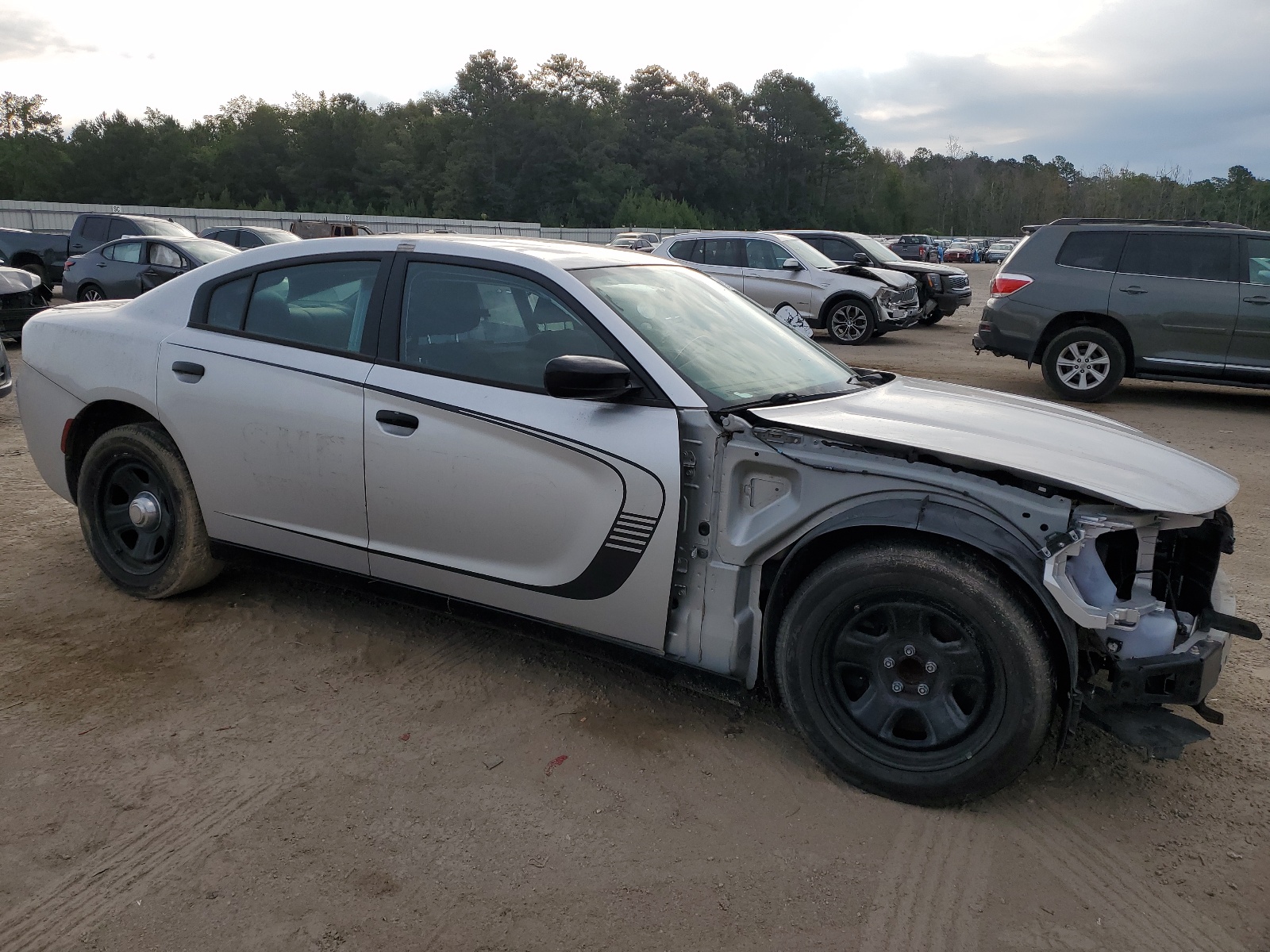 2019 Dodge Charger Police vin: 2C3CDXAT5KH567942