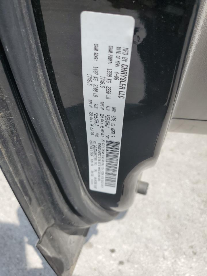 2008 Chrysler Town & Country Limited VIN: 2A8HR64X08R737034 Lot: 61569564