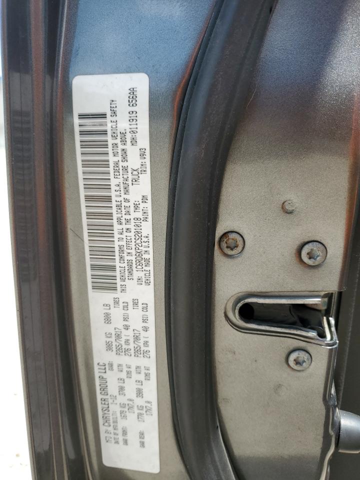 2012 Dodge Ram 1500 St VIN: 1C6RD6KP2CS201018 Lot: 63288954