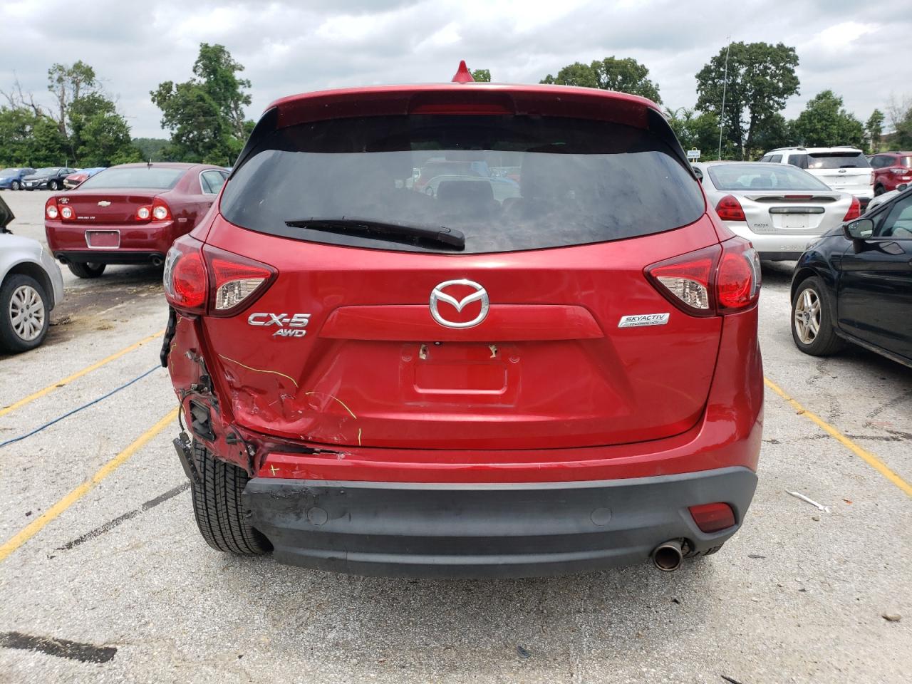 JM3KE4DY7E0411508 2014 Mazda Cx-5 Gt