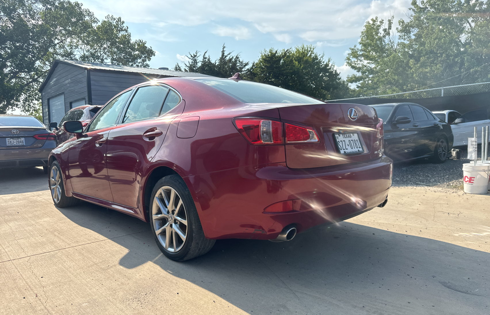 2013 Lexus Is 250 vin: JTHCF5C25D5061678