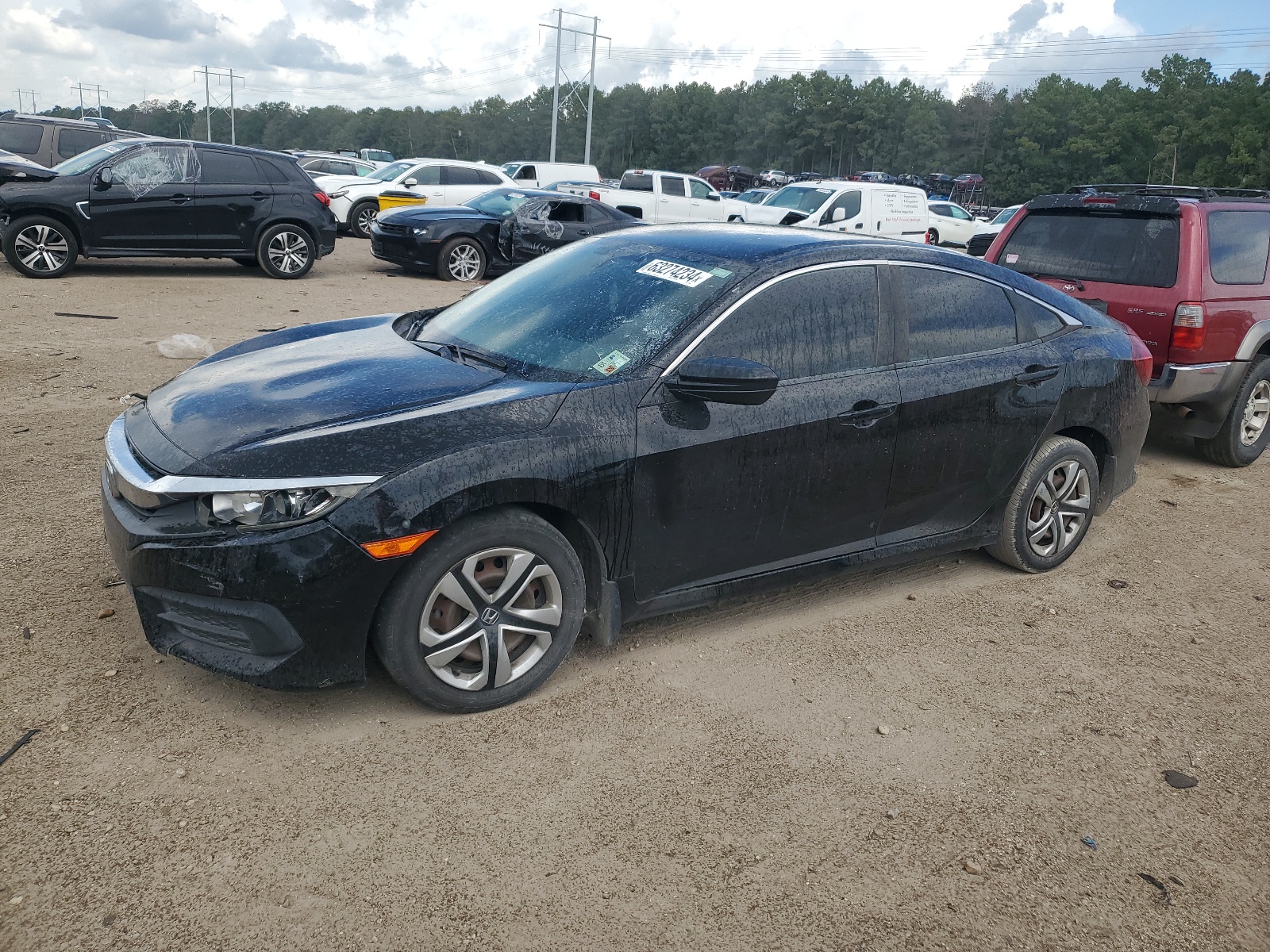 2017 Honda Civic Lx vin: 2HGFC2F52HH573961