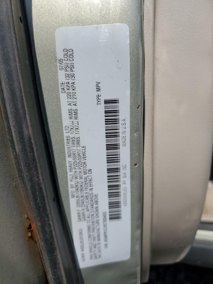 2006 Subaru Legacy Outback 2.5I VIN: 4S4BP61CX67305453 Lot: 64315044