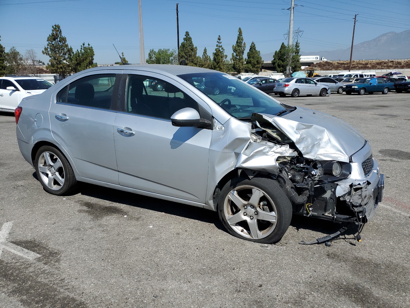 2014 Chevrolet Sonic Ltz vin: 1G1JE5SG5E4126134