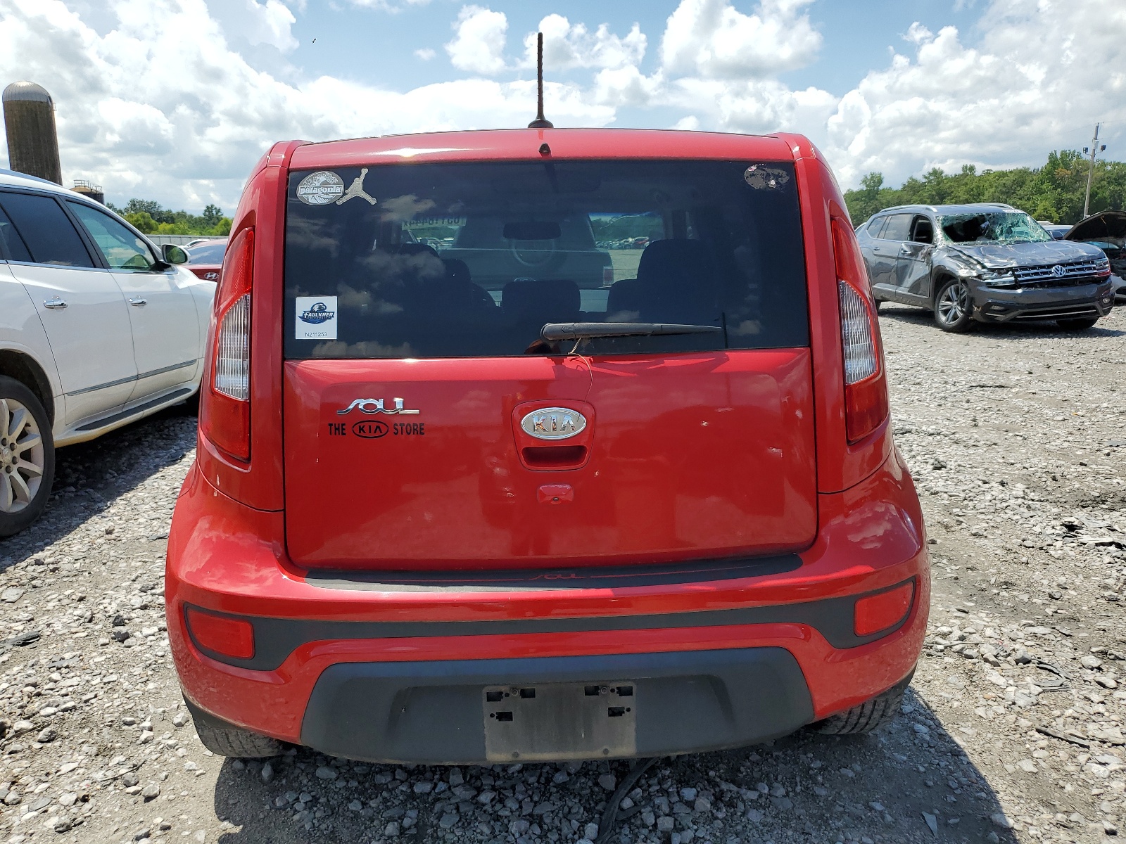 2012 Kia Soul + vin: KNDJT2A63C7365908