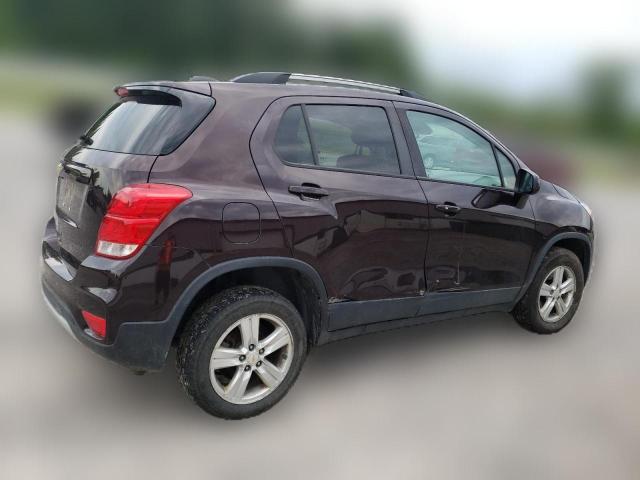  CHEVROLET TRAX 2021 Бургунді
