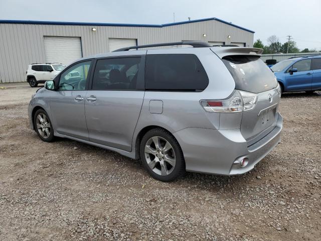  TOYOTA SIENNA 2013 Серебристый