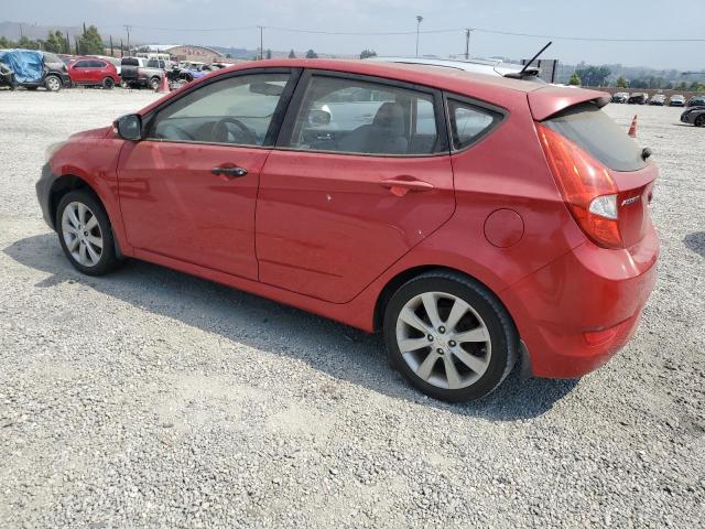  HYUNDAI ACCENT 2013 Красный