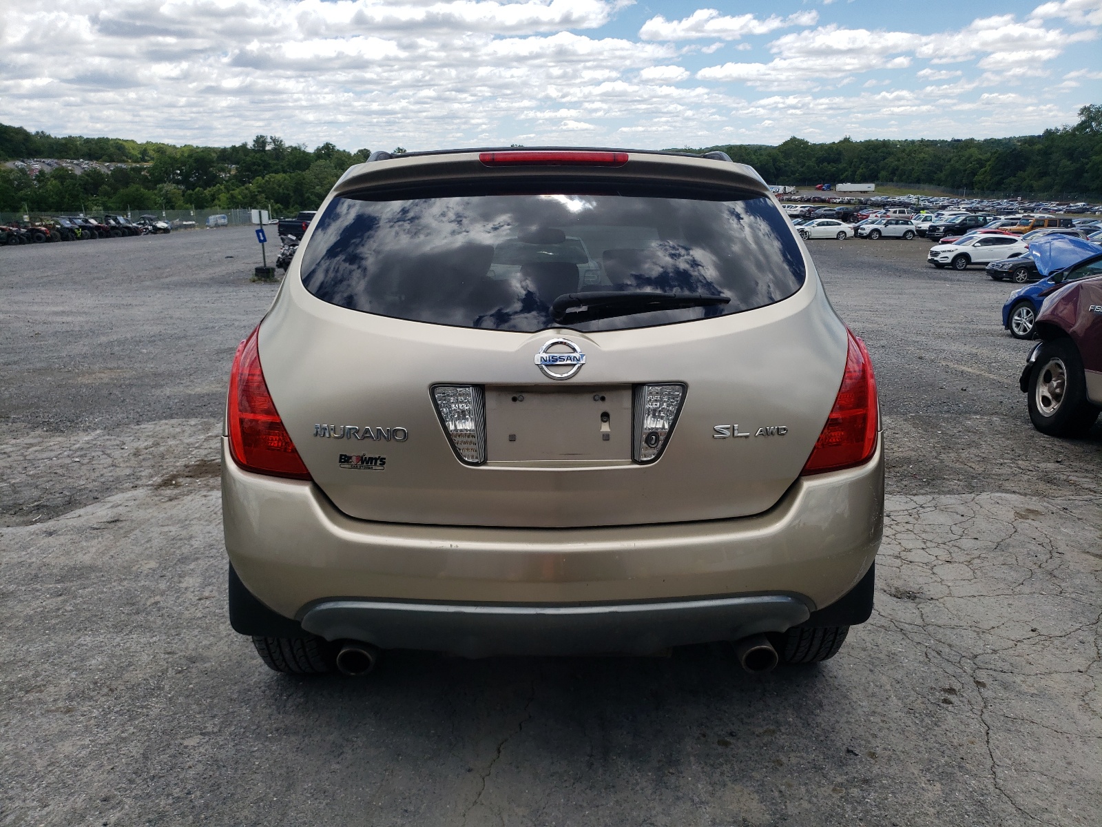 JN8AZ08W55W413463 2005 Nissan Murano Sl