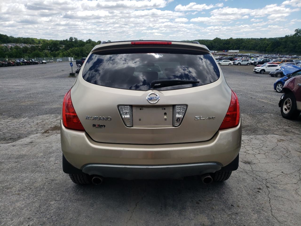 2005 Nissan Murano Sl VIN: JN8AZ08W55W413463 Lot: 60961364