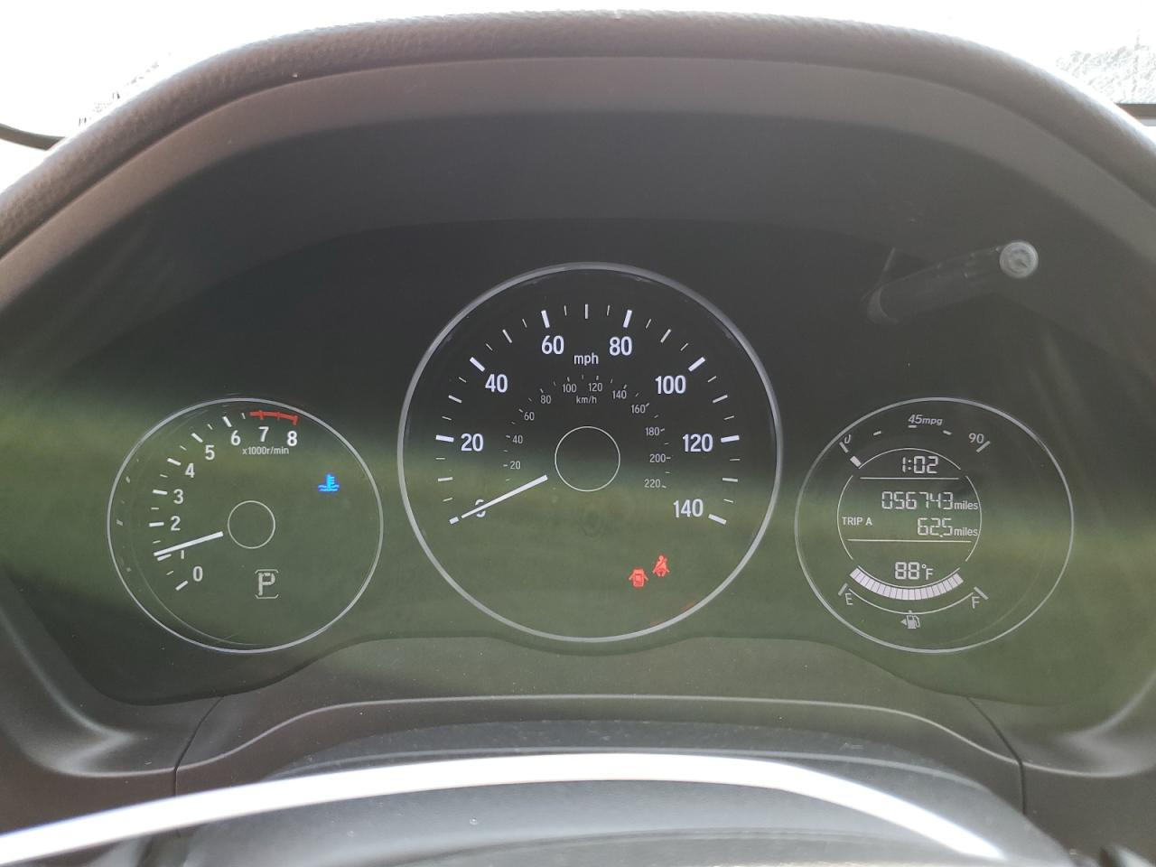 2019 Honda Hr-V Lx VIN: 3CZRU6H35KG726037 Lot: 64025594